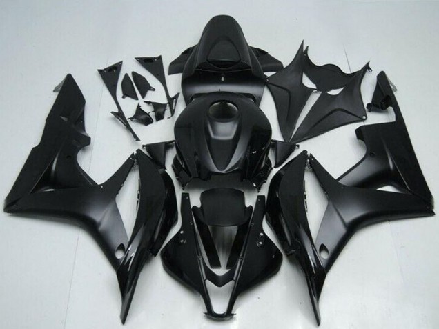 Matte Black 2007-2008 Honda CBR600RR Motorcycle Fairing Kits