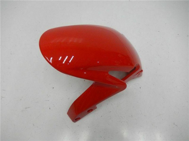 Red Matte Black with Decals 2007-2008 Honda CBR600RR Motorcycle Fairings