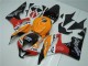 Orange White Red Glossy Black Repsol 2007-2008 Honda CBR600RR Bike Fairings
