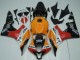 Orange White Red Glossy Black Repsol 2007-2008 Honda CBR600RR Bike Fairings