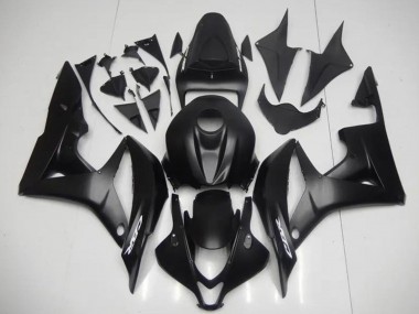 Matte Black 2007-2008 Honda CBR600RR Motorcycle Fairing