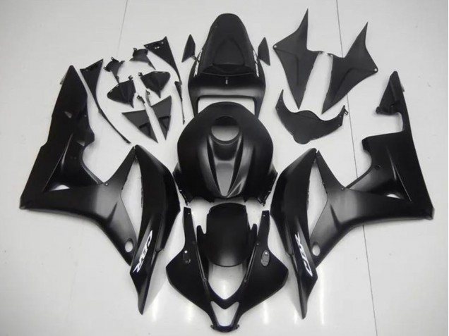 Matte Black 2007-2008 Honda CBR600RR Motorcycle Fairing