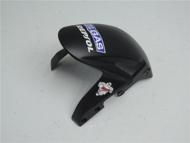Matte Black Silver Grey Repsol 2007-2008 Honda CBR600RR Motorcycle Fairings