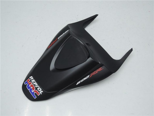 Matte Black Silver Grey Repsol 2007-2008 Honda CBR600RR Motorcycle Fairings