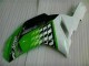 Green White Ninja 2007-2008 Kawasaki ZX6R Motorcycle Fairings