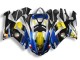 Blue Shark 2007-2008 Kawasaki ZX6R Motorcycle Fairings