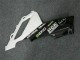 Black White Elf 2007-2008 Kawasaki ZX6R Motorcycle Fairings