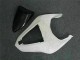 Black White Elf 2007-2008 Kawasaki ZX6R Motorcycle Fairings