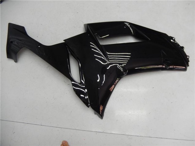 Glossy Black 2007-2008 Kawasaki ZX6R Abs Motorcycle Fairing