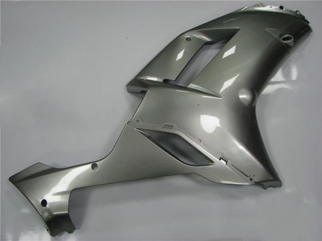 Grey 2007-2008 Kawasaki ZX6R Motorcycle Fairings