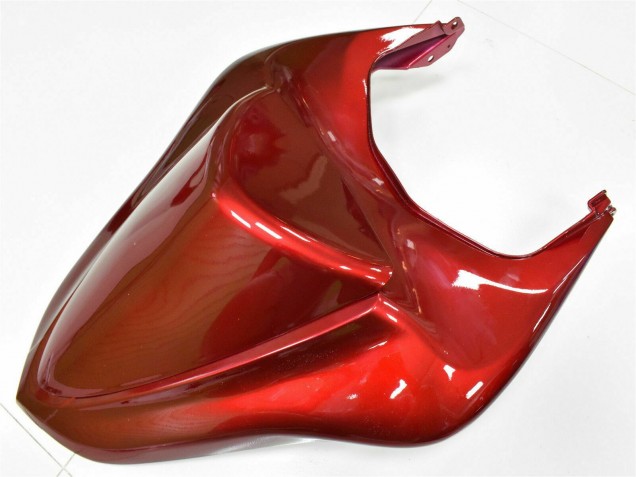 White Black Red 2007-2008 Kawasaki ZX6R Motorcycle Fairings