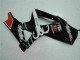 Glossy Black Red White 2007-2008 Suzuki GSXR 1000 Motorcycle Fairings