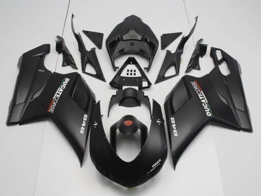 Matte Black Corse 2007-2014 Ducati 848 Motorcycle Fairings