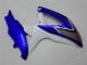 White Blue Black Red Line 2008-2010 Suzuki GSXR 600/750 Motorcycle Fairings