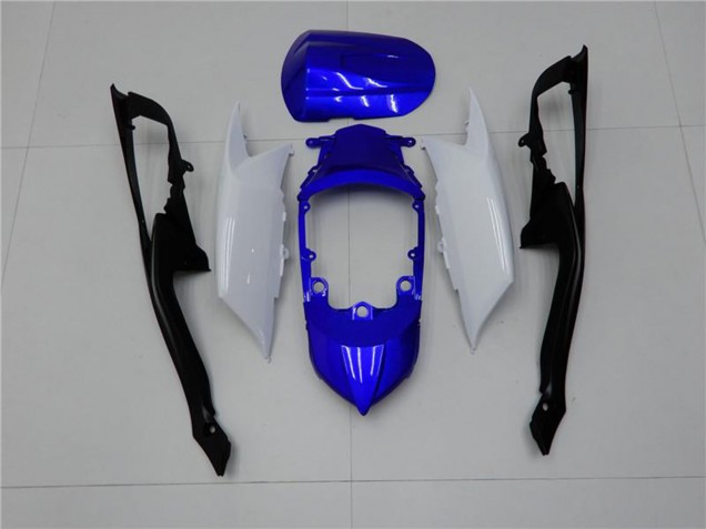 White Blue Black Red Line 2008-2010 Suzuki GSXR 600/750 Motorcycle Fairings