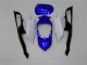 White Blue Black Red Line 2008-2010 Suzuki GSXR 600/750 Motorcycle Fairings