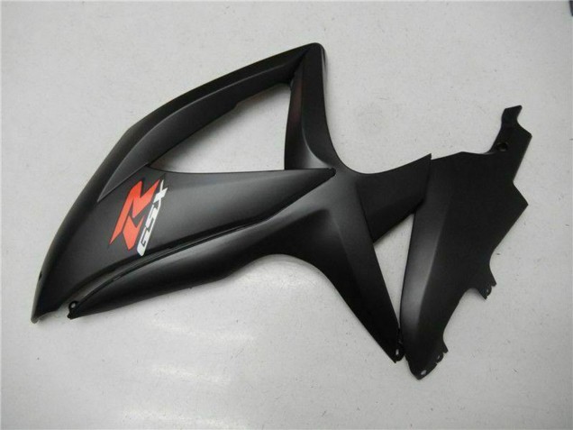 Matte Black Red 2008-2010 Suzuki GSXR 600/750 Motorcycle Fairings