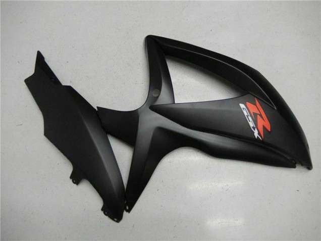 Matte Black Red 2008-2010 Suzuki GSXR 600/750 Motorcycle Fairings