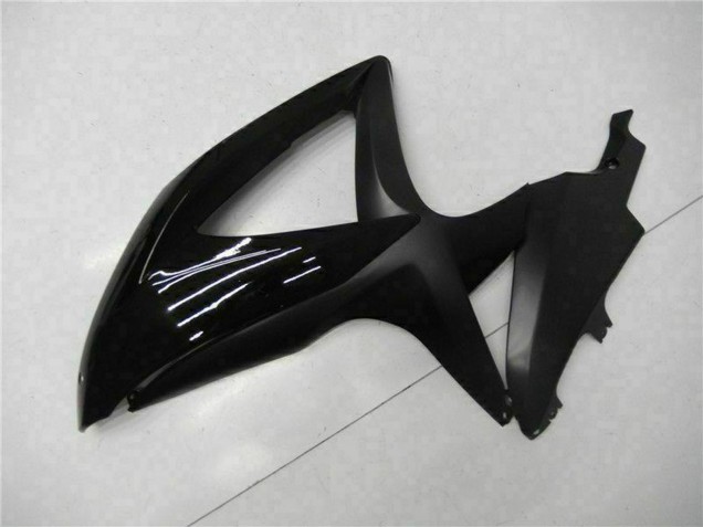 Glossy Black Matte Black 2008-2010 Suzuki GSXR 600/750 Motorcycle Fairings