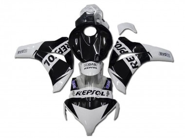White Glossy Black Repsol 2008-2011 Honda CBR1000RR Motorcycle Fairings