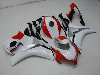 White Red 2008-2011 Honda CBR1000RR Motorcycle Fairings