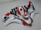 White Red 2008-2011 Honda CBR1000RR Motorcycle Fairings
