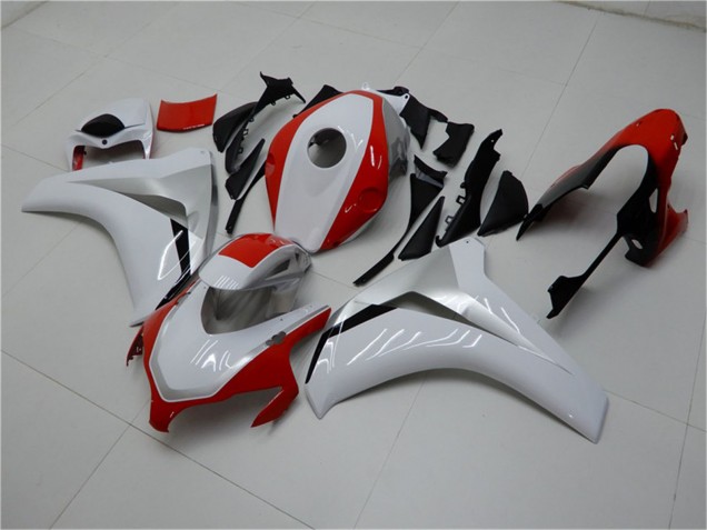 White Red 2008-2011 Honda CBR1000RR Motorcycle Fairings