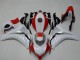 White Red 2008-2011 Honda CBR1000RR Motorcycle Fairings