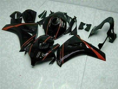 Glossy Black Red 2008-2011 Honda CBR1000RR Motorcycle Fairings