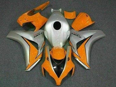 Silver Orange 2008-2011 Honda CBR1000RR Motorcycle Fairings