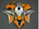 Silver Orange 2008-2011 Honda CBR1000RR Motorcycle Fairings