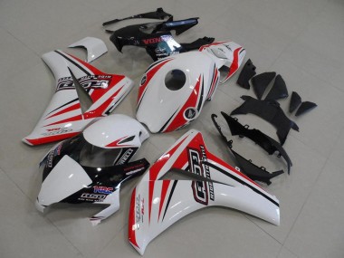 White Red Glossy Black HRC 2008-2011 Honda CBR1000RR Motorcycle Fairings