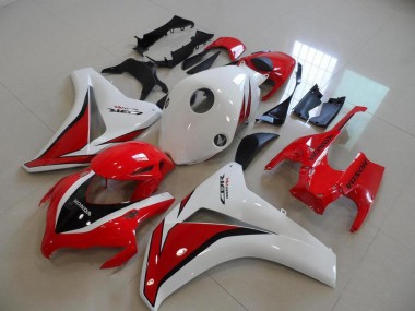 White Red Glossy Black 2008-2011 Honda CBR1000RR Bike Fairings