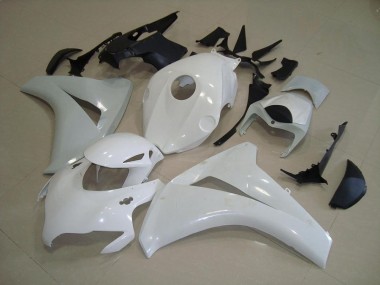 White 2008-2011 Honda CBR1000RR Motorcycle Fairings
