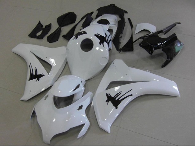 White Black with Special Decals 2008-2011 Honda CBR1000RR Motorcycle Fairings
