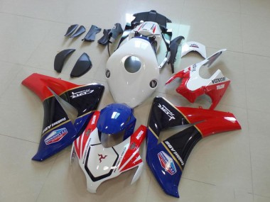 White Red Blue Glossy Black TT Legends 2008-2011 Honda CBR1000RR Motorcycle Fairings