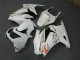 White Red 2008-2012 Kawasaki EX250 Motorcycle Fairings