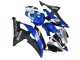 White Blue Matte Black Yamalube 2008-2016 Yamaha YZF R6 Motorcycle Fairings