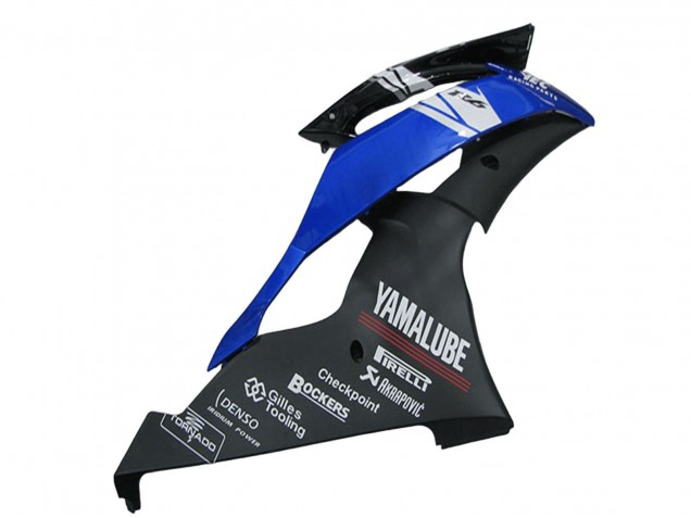 White Blue Matte Black Yamalube 2008-2016 Yamaha YZF R6 Motorcycle Fairings