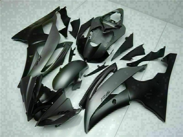 Grey Matte Black 2008-2016 Yamaha YZF R6 Motorcycle Fairings