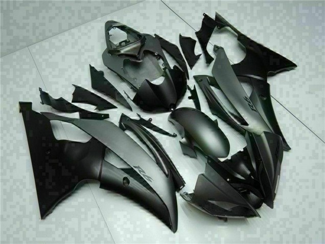 Grey Matte Black 2008-2016 Yamaha YZF R6 Motorcycle Fairings