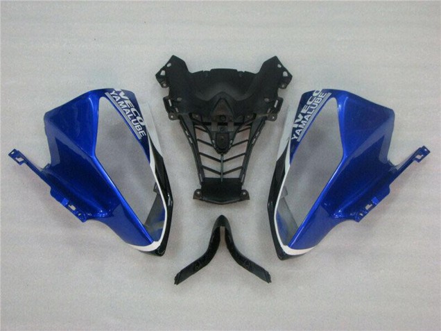 White Blue Black ENEOS Semakin Didepan 2008-2016 Yamaha YZF R6 Motorcycle Fairings