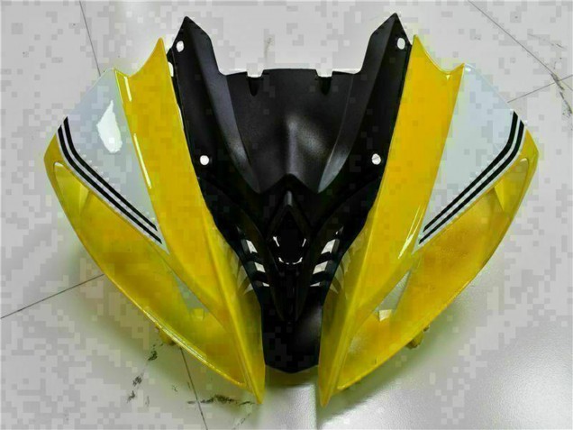 Yellow White Glossy Black 2008-2016 Yamaha YZF R6 Motorcycle Fairings