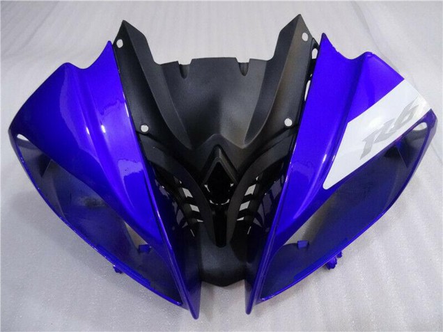 White Blue Matte Black 2008-2016 Yamaha YZF R6 Motorcycle Fairings