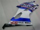 White Blue Red Sterilgarda Volvo Fimer Yamalube 2008-2016 Yamaha YZF R6 Motorcycle Fairings