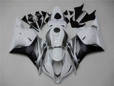 White Grey Matte Black 2009-2012 Honda CBR600RR Motorcycle Fairing