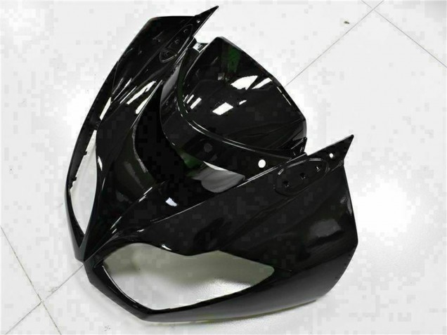 Glossy Black White Ninja 2009-2012 Kawasaki ZX6R Motorcycle Fairings