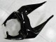 Glossy Black White Ninja 2009-2012 Kawasaki ZX6R Motorcycle Fairings