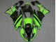Green Glossy Black Elf Touch4 Bridgestone 2009-2012 Kawasaki ZX6R Motorcycle Fairings