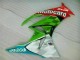 Green White Red Black Blue Motocard 2009-2012 Kawasaki ZX6R Motorcycle Fairings